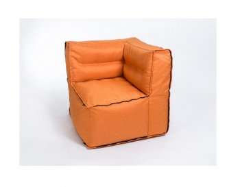 Модульное кресло Комфорт Колор угловое оранжевое в Красноуральске - krasnouralsk.mebel-74.com | фото