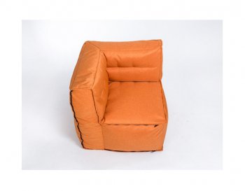 Модульное кресло Комфорт Колор угловое оранжевое в Красноуральске - krasnouralsk.mebel-74.com | фото