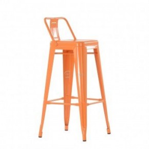 Барный стул Barneo N-242 Tolix Style 2003 Оранжевый в Красноуральске - krasnouralsk.mebel-74.com | фото