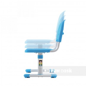 Комплект парта + стул трансформеры Cantare Blue в Красноуральске - krasnouralsk.mebel-74.com | фото