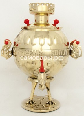 Электрический самовар "Петух на лапах" на 3 литра в Красноуральске - krasnouralsk.mebel-74.com | фото