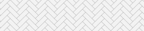 Фартук Метро керамик (белая) CPL пластик МДФ 6 мм в Красноуральске - krasnouralsk.mebel-74.com | фото