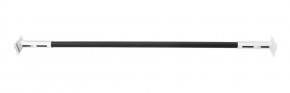 Турник раздвижной 1250-1500 цв. белый-черный FLEXTER PROFI в Красноуральске - krasnouralsk.mebel-74.com | фото