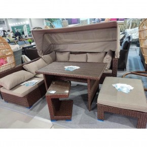 Комплект мебели с диваном AFM-320B-T320 Brown в Красноуральске - krasnouralsk.mebel-74.com | фото