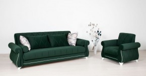 Комплект Роуз ТД 411 диван-кровать + кресло + комплект подушек в Красноуральске - krasnouralsk.mebel-74.com | фото