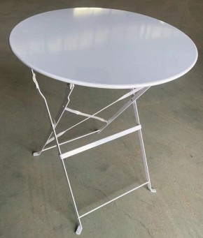 Комплект садовой мебели OTS-001R (стол + 2 стула) металл в Красноуральске - krasnouralsk.mebel-74.com | фото