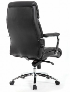 Кресло BRABIX PREMIUM "Phaeton EX-502" (кожа с компаньоном, хром, черное) 530882 в Красноуральске - krasnouralsk.mebel-74.com | фото