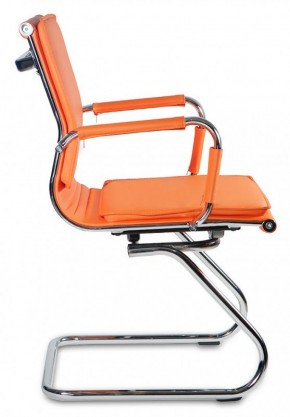 Кресло для посетителя Бюрократ CH-993-Low-V/orange оранжевый в Красноуральске - krasnouralsk.mebel-74.com | фото