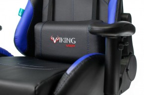 Кресло игровое Бюрократ VIKING 5 AERO BLUE черный/синий в Красноуральске - krasnouralsk.mebel-74.com | фото
