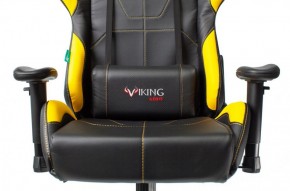 Кресло игровое Бюрократ VIKING 5 AERO YELLOW черный/желтый в Красноуральске - krasnouralsk.mebel-74.com | фото
