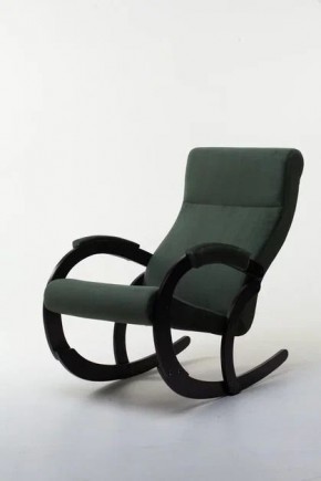 Кресло-качалка КОРСИКА 34-Т-AG (зеленый) в Красноуральске - krasnouralsk.mebel-74.com | фото