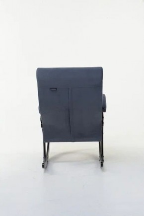 Кресло-качалка КОРСИКА 34-Т-AN (темно-синий) в Красноуральске - krasnouralsk.mebel-74.com | фото