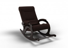 Кресло-качалка Тироль 12-Т-ГР (ткань/венге) ГРАФИТ в Красноуральске - krasnouralsk.mebel-74.com | фото