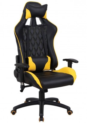 Кресло компьютерное BRABIX "GT Master GM-110" (черное/желтое) 531927 в Красноуральске - krasnouralsk.mebel-74.com | фото