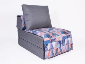 Кресло-кровать бескаркасное Харви (серый-сноу деним) в Красноуральске - krasnouralsk.mebel-74.com | фото