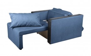 Кресло-кровать Милена с подлокотниками (синий) Велюр в Красноуральске - krasnouralsk.mebel-74.com | фото