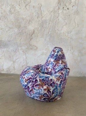 Кресло-мешок Цветы XL в Красноуральске - krasnouralsk.mebel-74.com | фото