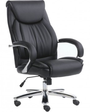 Кресло офисное BRABIX PREMIUM "Advance EX-575" (хром, экокожа, черное) 531825 в Красноуральске - krasnouralsk.mebel-74.com | фото