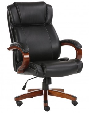 Кресло офисное BRABIX PREMIUM "Magnum EX-701" (дерево, рециклированная кожа, черное) 531827 в Красноуральске - krasnouralsk.mebel-74.com | фото
