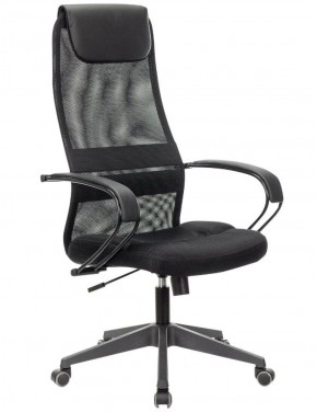 Кресло офисное BRABIX PREMIUM "Stalker EX-608 PL" (ткань-сетка/кожзам, черное) 532090 в Красноуральске - krasnouralsk.mebel-74.com | фото
