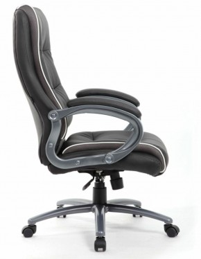 Кресло офисное BRABIX PREMIUM "Strong HD-009" (экокожа черная, ткань серая) 531945 в Красноуральске - krasnouralsk.mebel-74.com | фото
