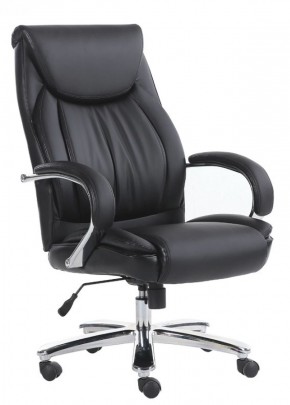 Кресло офисное BRABIX "Advance EX-575" (хром/экокожа/черное) 531825 в Красноуральске - krasnouralsk.mebel-74.com | фото