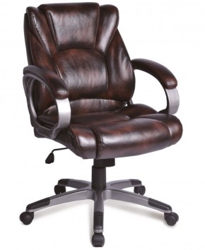 Кресло офисное BRABIX "Eldorado EX-504" (коричневое) 530875 в Красноуральске - krasnouralsk.mebel-74.com | фото