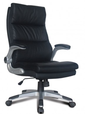 Кресло офисное BRABIX "Fregat EX-510" (рециклированная кожа, черное) 530863 в Красноуральске - krasnouralsk.mebel-74.com | фото