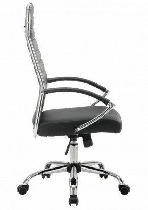 Кресло офисное BRABIX "Style EX-528", экокожа, хром, черное, 531947 в Красноуральске - krasnouralsk.mebel-74.com | фото