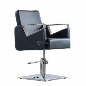 Кресло парикмахерское Barneo 6300V5 черное в Красноуральске - krasnouralsk.mebel-74.com | фото