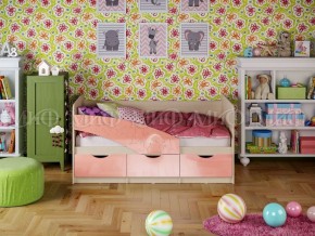 Кровать Бабочки (Розовый металлик) 1600 в Красноуральске - krasnouralsk.mebel-74.com | фото