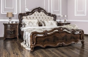 Кровать двуспальная Илона с мягким изголовьем (1800) караваджо в Красноуральске - krasnouralsk.mebel-74.com | фото