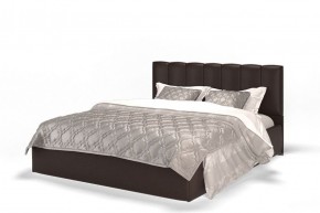 Кровать Элен 1600 + основание с ПМ (Лесмо brown) коричневый в Красноуральске - krasnouralsk.mebel-74.com | фото