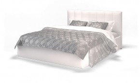 Кровать Элен 1600 + основание с ПМ (Vega white) белый в Красноуральске - krasnouralsk.mebel-74.com | фото