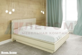 Кровать КР-1014 с мягким изголовьем в Красноуральске - krasnouralsk.mebel-74.com | фото