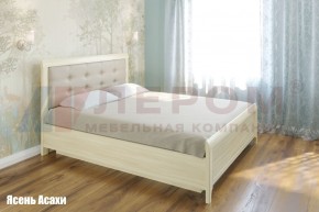 Кровать КР-1033 с мягким изголовьем в Красноуральске - krasnouralsk.mebel-74.com | фото