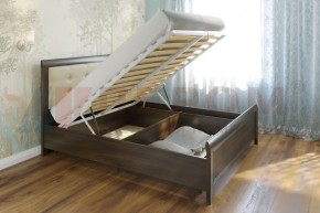 Кровать КР-1033 с мягким изголовьем в Красноуральске - krasnouralsk.mebel-74.com | фото