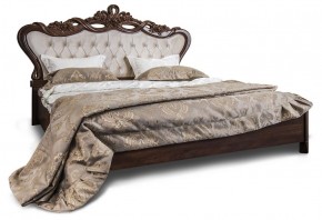Кровать с мягким изголовьем Афина 1600 (караваджо) ламели в Красноуральске - krasnouralsk.mebel-74.com | фото