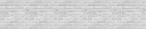 Кухонный фартук 610х3000х1,5 (композит) КМ Кирпич серый в Красноуральске - krasnouralsk.mebel-74.com | фото