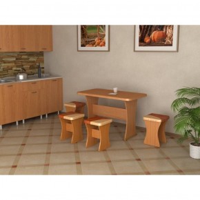 Кухонный стол и 4 табурета Титул в Красноуральске - krasnouralsk.mebel-74.com | фото