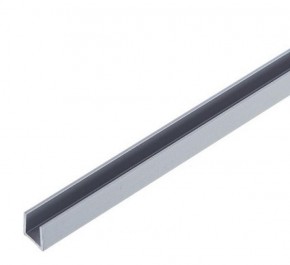Планка торцевая "П" 4 мм для стеновой панели (алюминий) в Красноуральске - krasnouralsk.mebel-74.com | фото