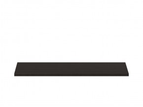 Полка ОРИОН для шкафа широкая, цвет Дуб Венге в Красноуральске - krasnouralsk.mebel-74.com | фото