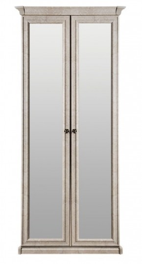 Шкаф 2-х створчатый с Зеркалом Афина (крем корень) в Красноуральске - krasnouralsk.mebel-74.com | фото