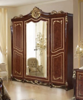 Шкаф 4-х дверный с зеркалами (19.144) Джоконда в Красноуральске - krasnouralsk.mebel-74.com | фото
