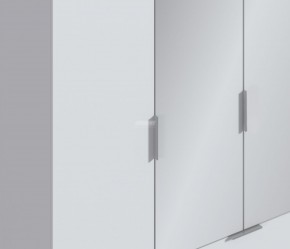 Шкаф 4х дверный с зеркалами Николь СБ-2595/1 (Белый) в Красноуральске - krasnouralsk.mebel-74.com | фото