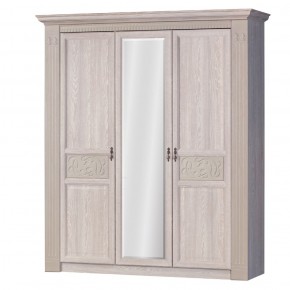 Шкаф для одежды 3-х дверный №180 "Лючия" Дуб оксфорд серый в Красноуральске - krasnouralsk.mebel-74.com | фото
