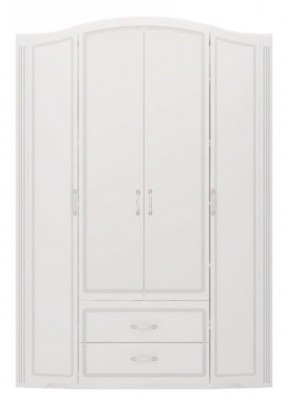 Шкаф для одежды 4-х дв.с ящиками Виктория 2  без зеркал в Красноуральске - krasnouralsk.mebel-74.com | фото
