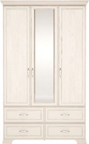 Шкаф для одежды с зеркалом 3-х дв Венеция 1 бодега в Красноуральске - krasnouralsk.mebel-74.com | фото