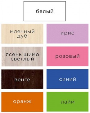 Шкаф ДМ 800 с 2-мя ящиками (розовый) в Красноуральске - krasnouralsk.mebel-74.com | фото