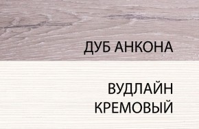 Шкаф угловой 2D, OLIVIA, цвет вудлайн крем/дуб анкона в Красноуральске - krasnouralsk.mebel-74.com | фото